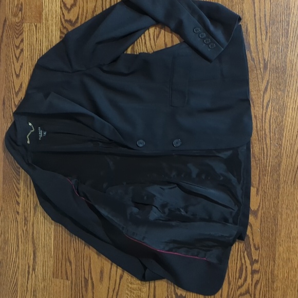 Talbots Classic Black Blazer Wool Blend Office Siren Career Sz 10 - Picture 7 of 12